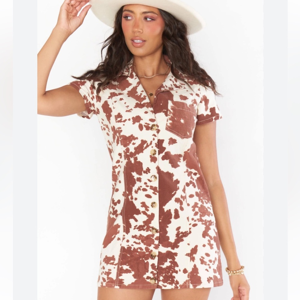 Show Me Your Mumu Colombia Collared Dress